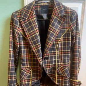 Smythe Plaid Blazer